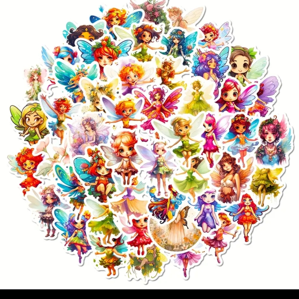 Whimsical Fairy Sticker Collection - Picture 3 of 5